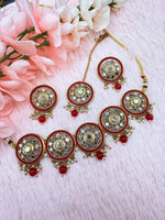 Load image into Gallery viewer, Sunita’s Mirror Choker Set