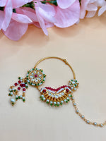 Load image into Gallery viewer, Sofina Bridal Nose Ring With Sahara