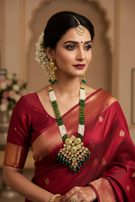 Load image into Gallery viewer, Meenakari Kundan Rajwadi Mala