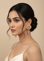 Load image into Gallery viewer, त्यानि कुन्दन स्टड