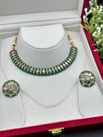 Load image into Gallery viewer, सिम्पली वन लाइन मिरर चोकर सेट