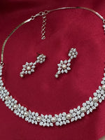 Load image into Gallery viewer, Maina American Diamond Indian Necklace Set