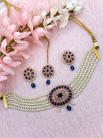 Load image into Gallery viewer, American Diamond Choker Set