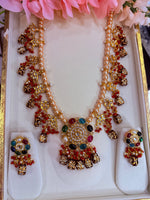 Load image into Gallery viewer, नवरतन मोती कुन्दन माला