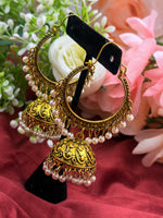 Load image into Gallery viewer, Oxidized Dangly Earrings