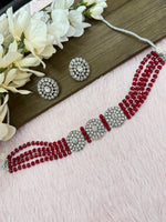 Load image into Gallery viewer, Tia Pearl choker Set