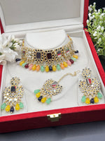 Load image into Gallery viewer, Jamila Mirror Choker Set