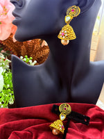 Load image into Gallery viewer, Gold plated jhumki