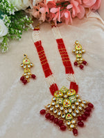 Load image into Gallery viewer, Meenakari Kundan Rajwadi Mala