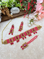 Load image into Gallery viewer, Ruby color Choker Set
