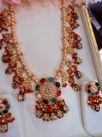 Load image into Gallery viewer, नवरतन मोती कुन्दन माला