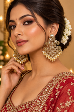 Load image into Gallery viewer, Monisha Big Statement Earring