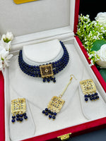 Load image into Gallery viewer, Savi The pearl Choker Set