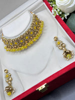 Load image into Gallery viewer, Lalita Stone Indian choker set