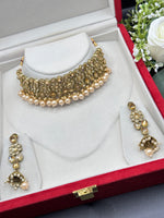 Load image into Gallery viewer, Lalita Stone Indian choker set