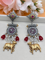 Load image into Gallery viewer, Sahana American Diamond Monalisa Earring