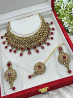 Load image into Gallery viewer, Rupasi Antique Gold choker set