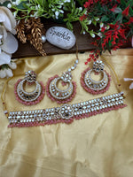 Load image into Gallery viewer, मिशा मिरर चोकर सेट
