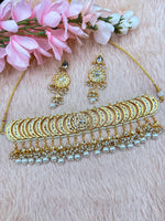 Load image into Gallery viewer, लीना कुन्दन चोकर सेट