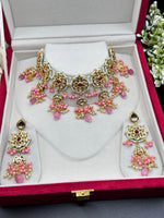 Load image into Gallery viewer, Malika Meenakari Kundan Choker Necklace