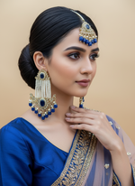 Load image into Gallery viewer, पर्ल क्वीन टिक्का इयररिंग सेट