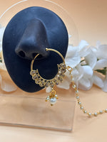 Load image into Gallery viewer, चंचल नाक की अंगूठी (नाथ)