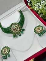 Load image into Gallery viewer, Meenakari Indian Choker Set