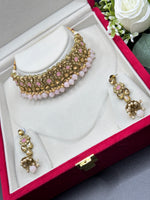 Load image into Gallery viewer, Lalita Stone Indian choker set
