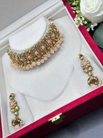 Load image into Gallery viewer, Lalita Stone Indian choker set