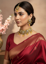 Load image into Gallery viewer, Sunita’s Mirror Choker Set