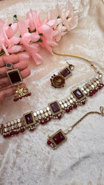 Load image into Gallery viewer, Jana Mirror choker set