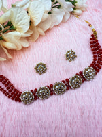 Load image into Gallery viewer, Kareena Kundan Indian Choker Set