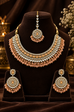 Load image into Gallery viewer, Deepali Kundan Choker Set.