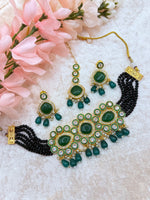 Load image into Gallery viewer, Aditi Meenakari Crystal Kundan Choker set