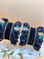 Load image into Gallery viewer, Floral Bridal Bangles