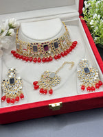 Load image into Gallery viewer, Jamila Mirror Choker Set
