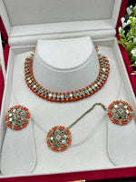 Load image into Gallery viewer, Sufina Mirror Choker Set