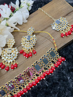 Load image into Gallery viewer, Jamila Mirror Choker Set