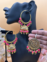 Load image into Gallery viewer, वालिया झुमकी टीका सेट