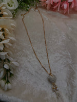Load image into Gallery viewer, Heart Golden Long Necklace