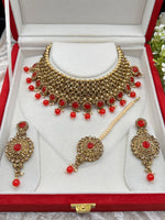 Load image into Gallery viewer, Rupasi Antique Gold choker set