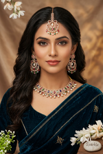 Load image into Gallery viewer, Olivia’S American Diamond Set In Rosegold