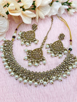 Load image into Gallery viewer, Hiral Simply polki choker set