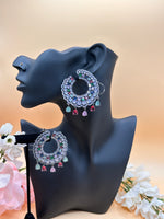 Load image into Gallery viewer, Kerri American Diamond Indian Earrings