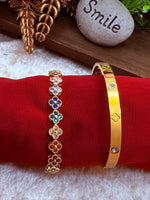 Load image into Gallery viewer, High quality Stainless Steel clover 🍀 Bracelets (Anti Tarnish)