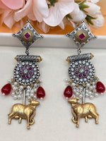 Load image into Gallery viewer, Sahana American Diamond Monalisa Earring