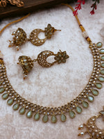 Load image into Gallery viewer, Shikas Simply Polki Choker Set