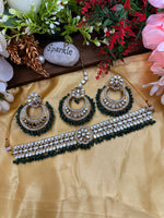 Load image into Gallery viewer, मिशा मिरर चोकर सेट