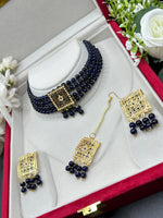 Load image into Gallery viewer, Savi The pearl Choker Set