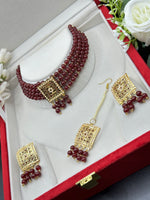 Load image into Gallery viewer, Savi The pearl Choker Set